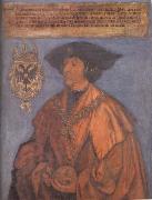 Albrecht Durer Emperor charlemagne oil on canvas